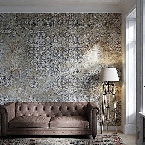 Трафарет - Легенда фрагмент - Фотография интерьере 1