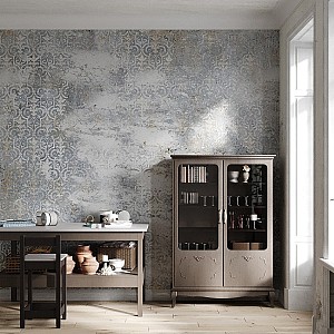 Трафарет - Асатур фрагмент - Фотография интерьере 1