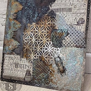 Трафарет - Аллюр бордюр - Фотография интерьере 13