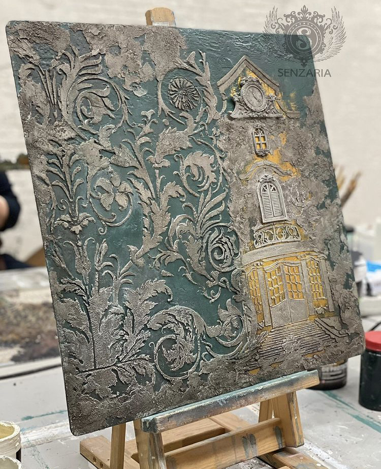 Трафарет - Таинственный сад Трафарет - Таинственный сад