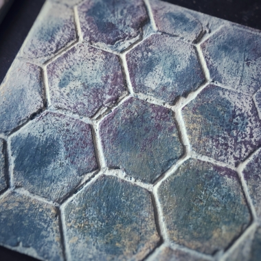 Трафарет - Шестигранники мини Трафарет - Шестигранники мини