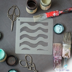 Трафарет - Волнистый