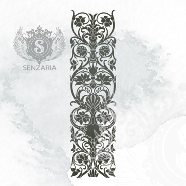 Трафарет - Сады Семирамиды