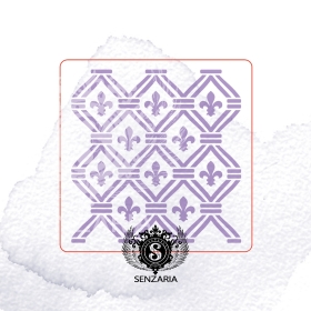 Трафарет - Анжелика мини Трафарет - Анжелика мини